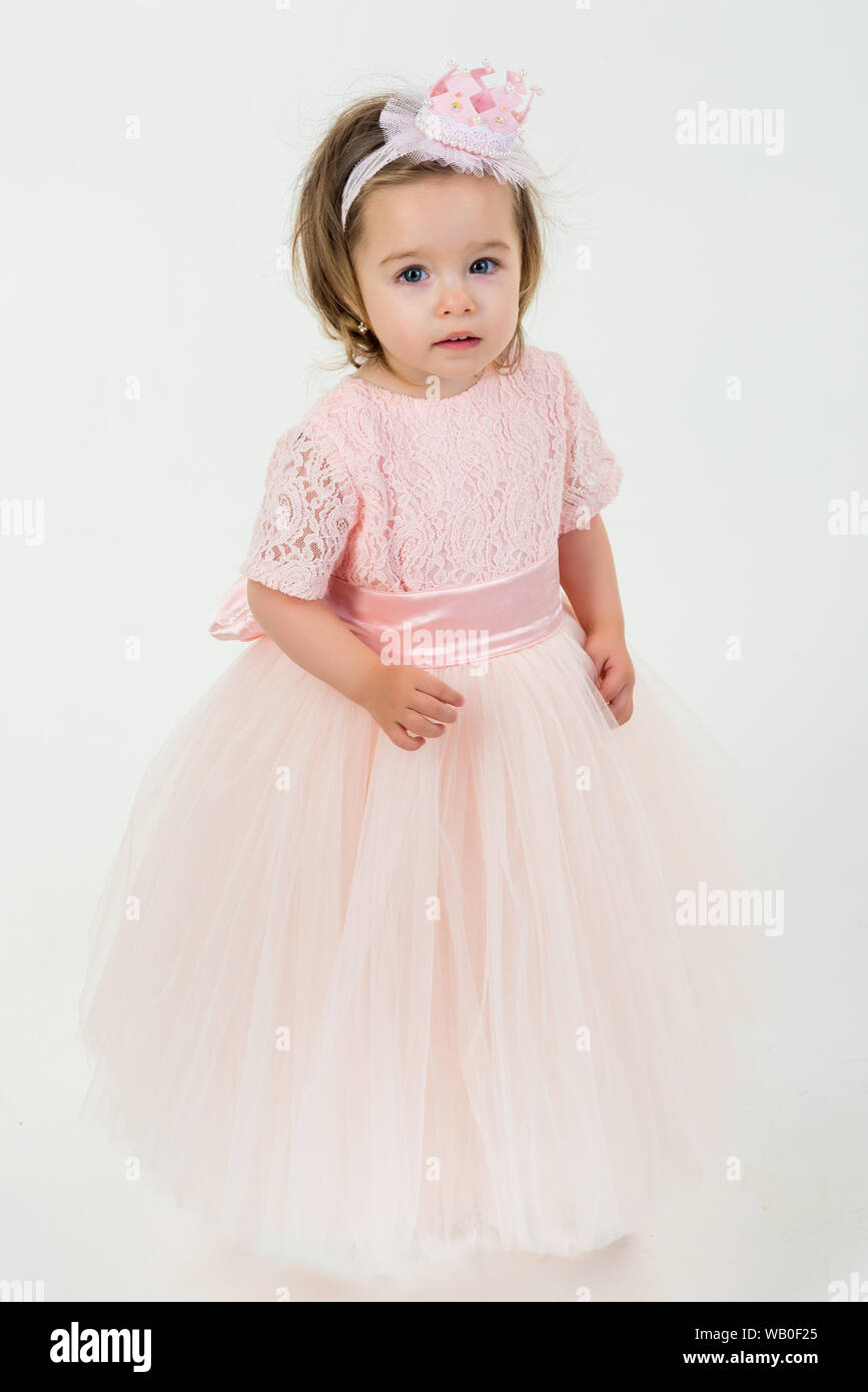 robe rose petite fille