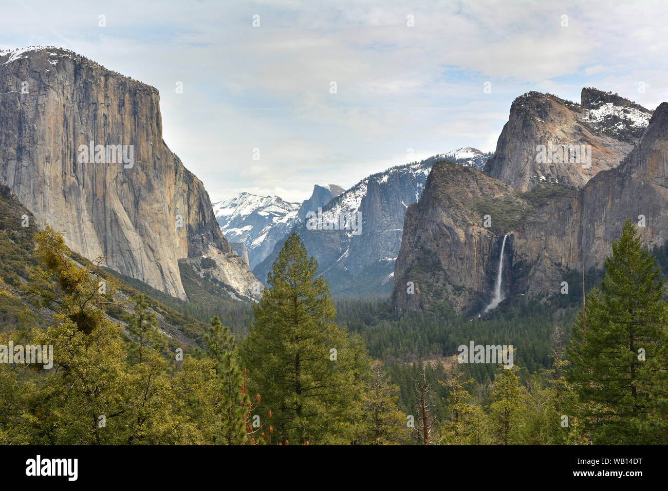 Bridalveil Fall - Yosemite National Park, California, United States Banque D'Images