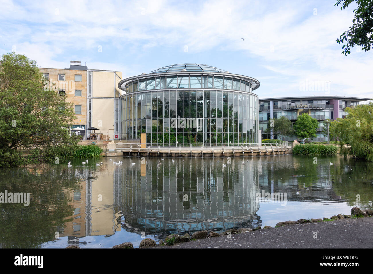 Sunderland Museum et jardins d'hiver de Mowbray Park, Sunderland, Tyne et Wear, Angleterre, Royaume-Uni Banque D'Images