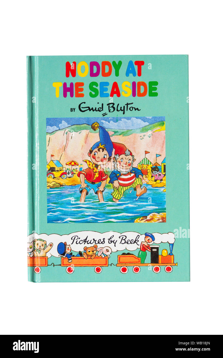 L'Enid Blyton Oui-oui 'à la mer' children's book, Greater London, Angleterre, Royaume-Uni Banque D'Images