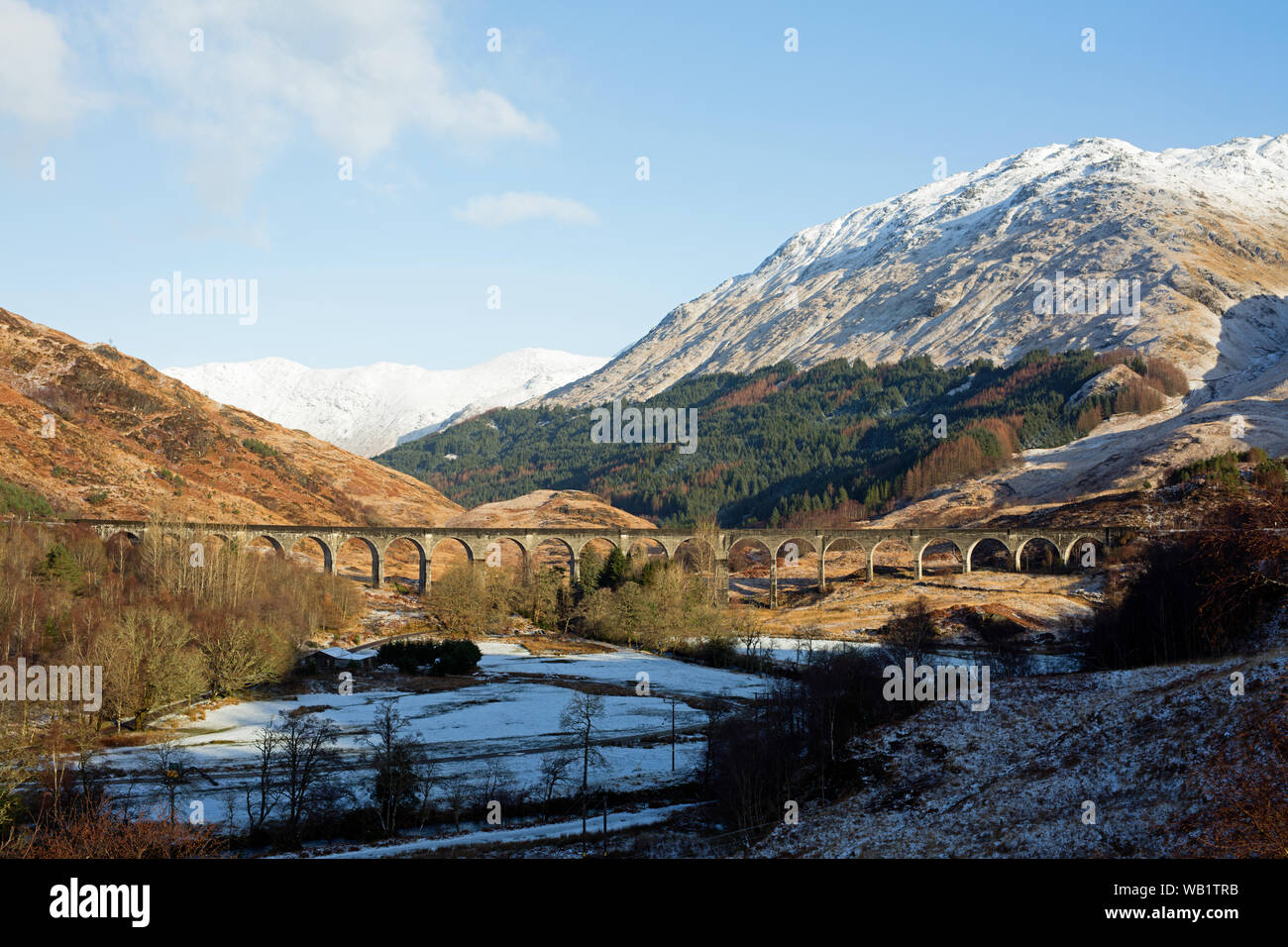 Viaduc de Glenfinnan, Harry Potter, Glenfinnan viaduc, Ecosse Banque D'Images