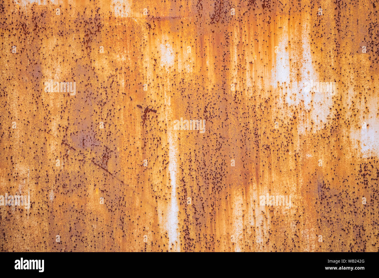 Rusty Metal texture de fond. Plaque d'acier de l'industrie lourde et n'est pas oxydée, pelées, matériau de surface vide Banque D'Images