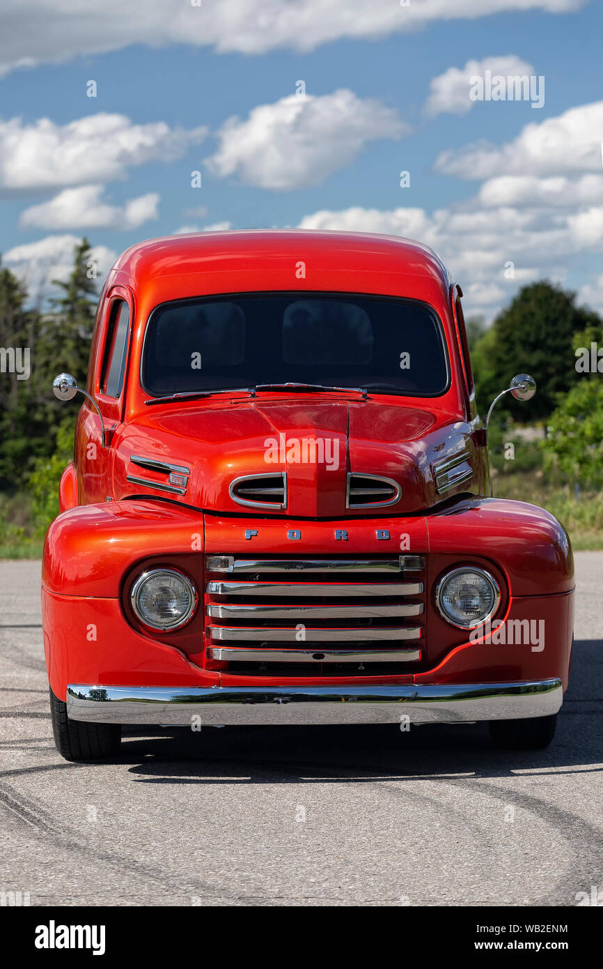 1949 Ford Custom Panel Truck Banque D'Images
