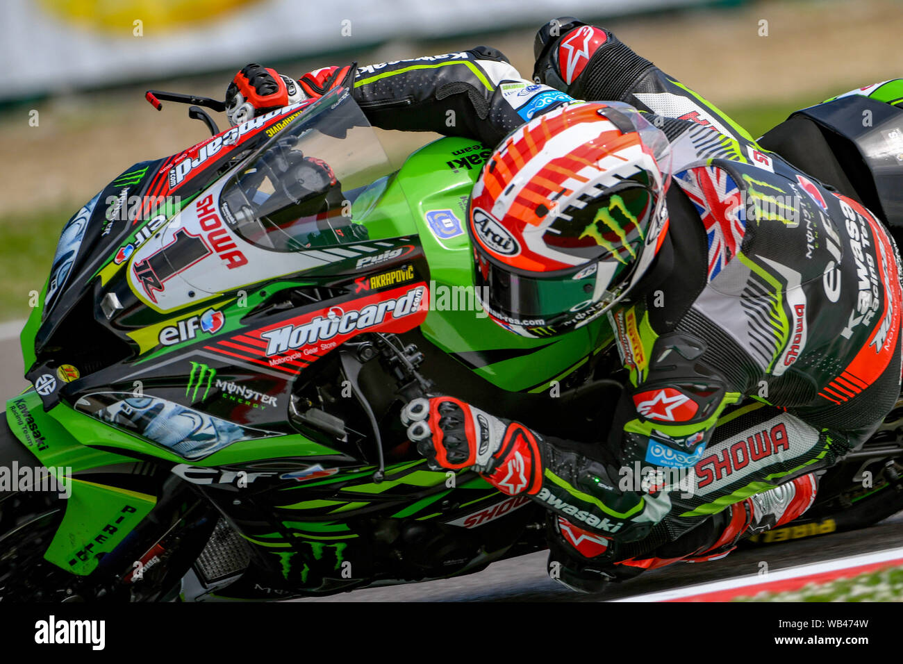 REA 1 Italyn Pirelli Superbike durant la Ronde, Imola, Italie, 11 mai 2019, les moteurs - World SuperBike SBK Banque D'Images