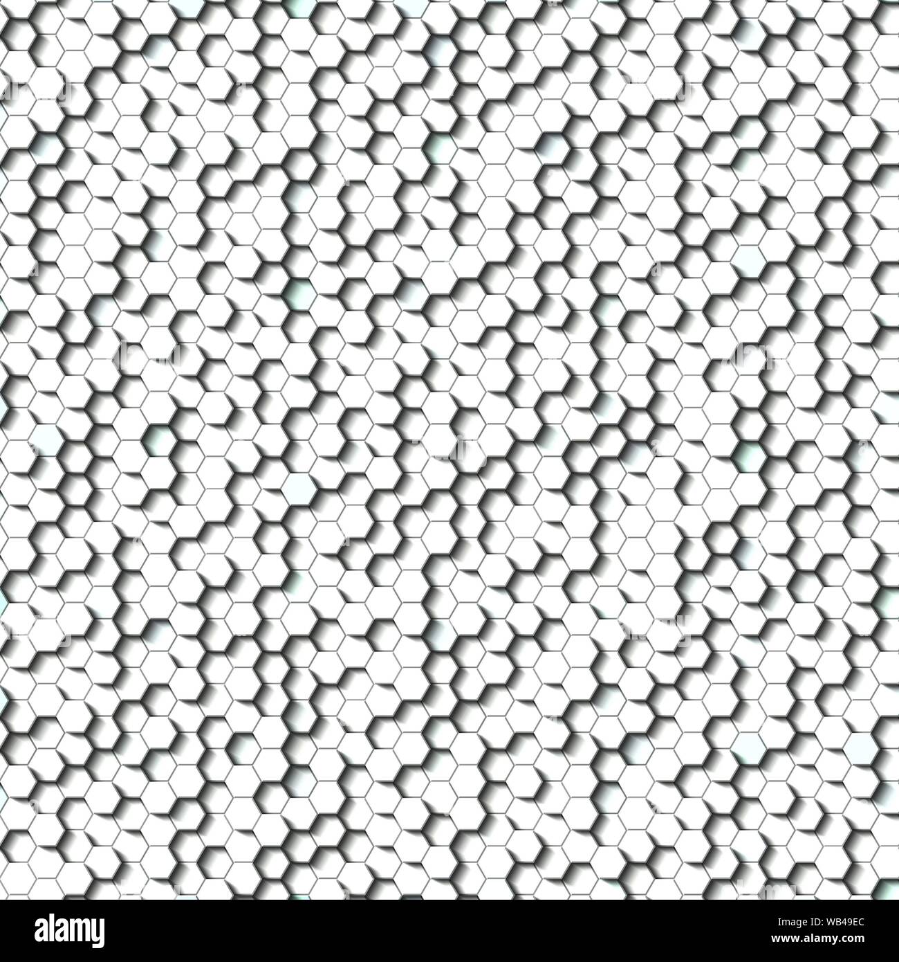 La lumière alvéolaire gris, argent, grille de fond transparent ou texture  de cellules hexagonales Photo Stock - Alamy