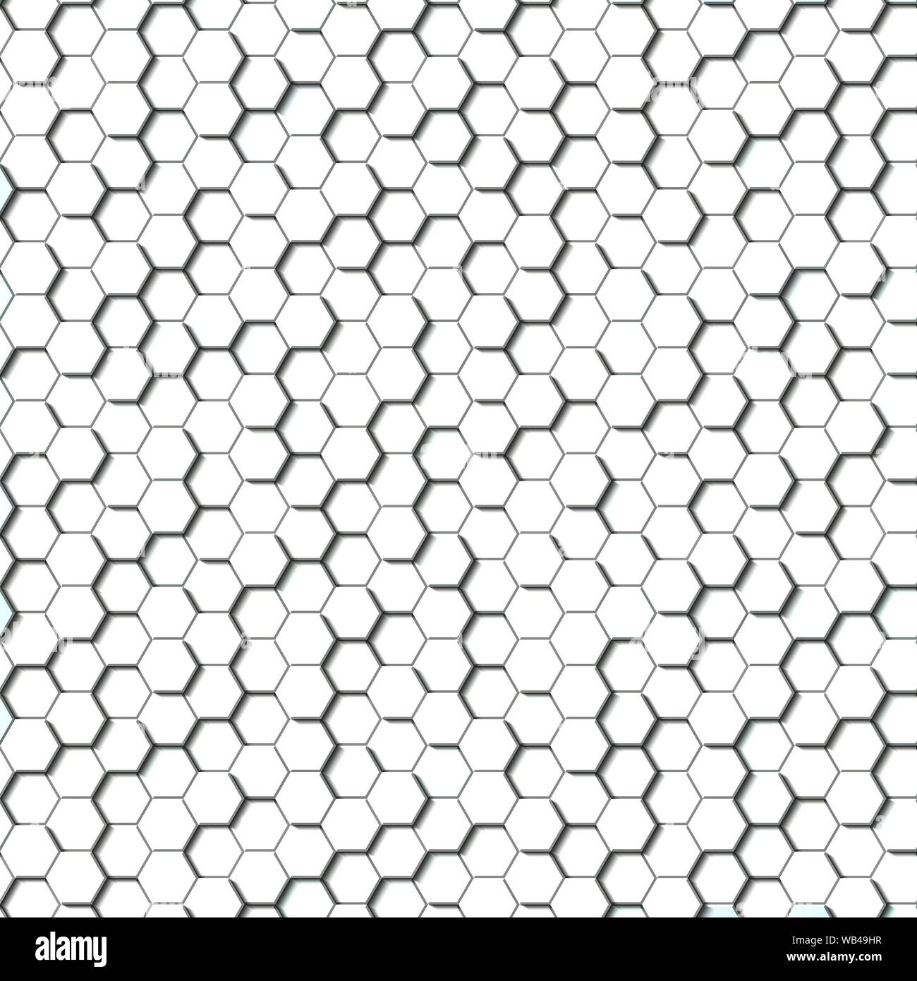 La lumière alvéolaire gris, argent, grille de fond transparent ou texture  de cellules hexagonales Photo Stock - Alamy