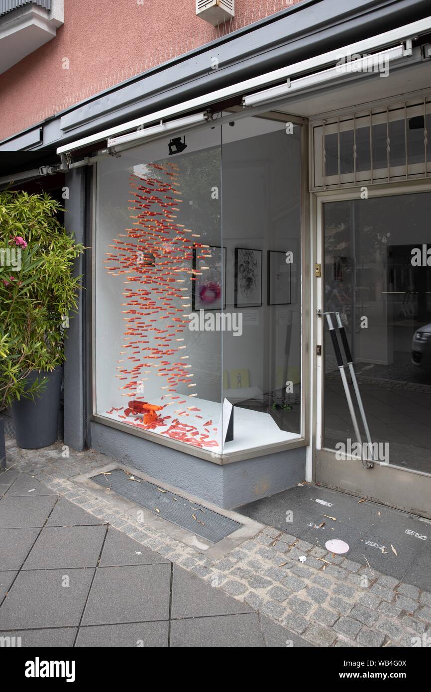 Fahrgasse de Francfort Banque D'Images