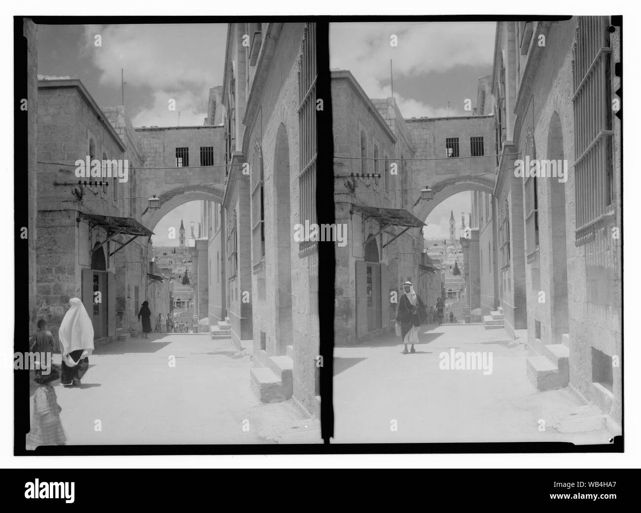 L'arche de l'Ecce Homo Abstract/medium : G. Eric et Edith Matson Photograph Collection Banque D'Images