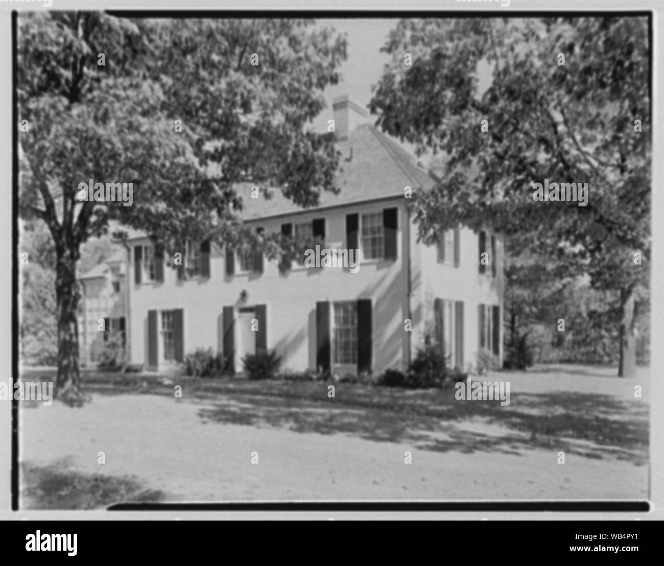 Edwin H.B. Pratt, l'école de Westminster, résidence à Simsbury, Connecticut. Abstract/medium : Gottscho-Schleisner Collection Banque D'Images