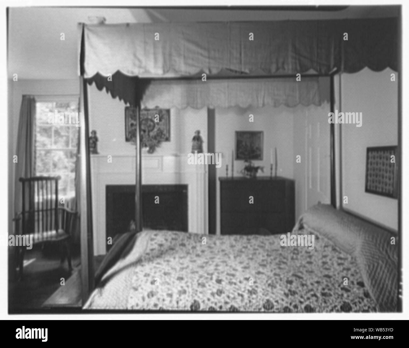 Elinor Merrell, résidence à Cross River, New York. Abstract/medium : Gottscho-Schleisner Collection Banque D'Images