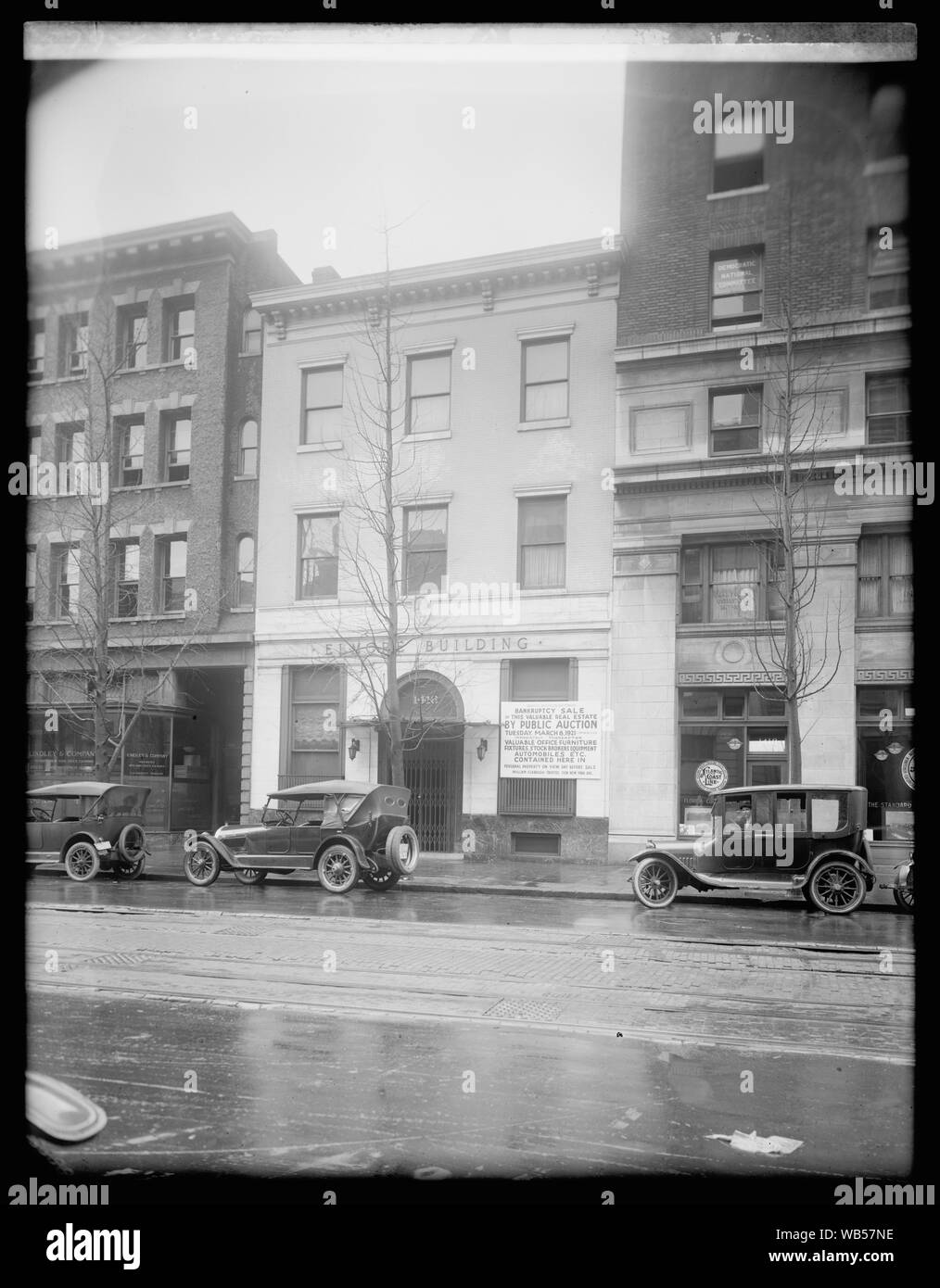 Elmore Bldg. Abstract/moyenne : 1 négatif : vitrage ; 8 x 6 in. Banque D'Images
