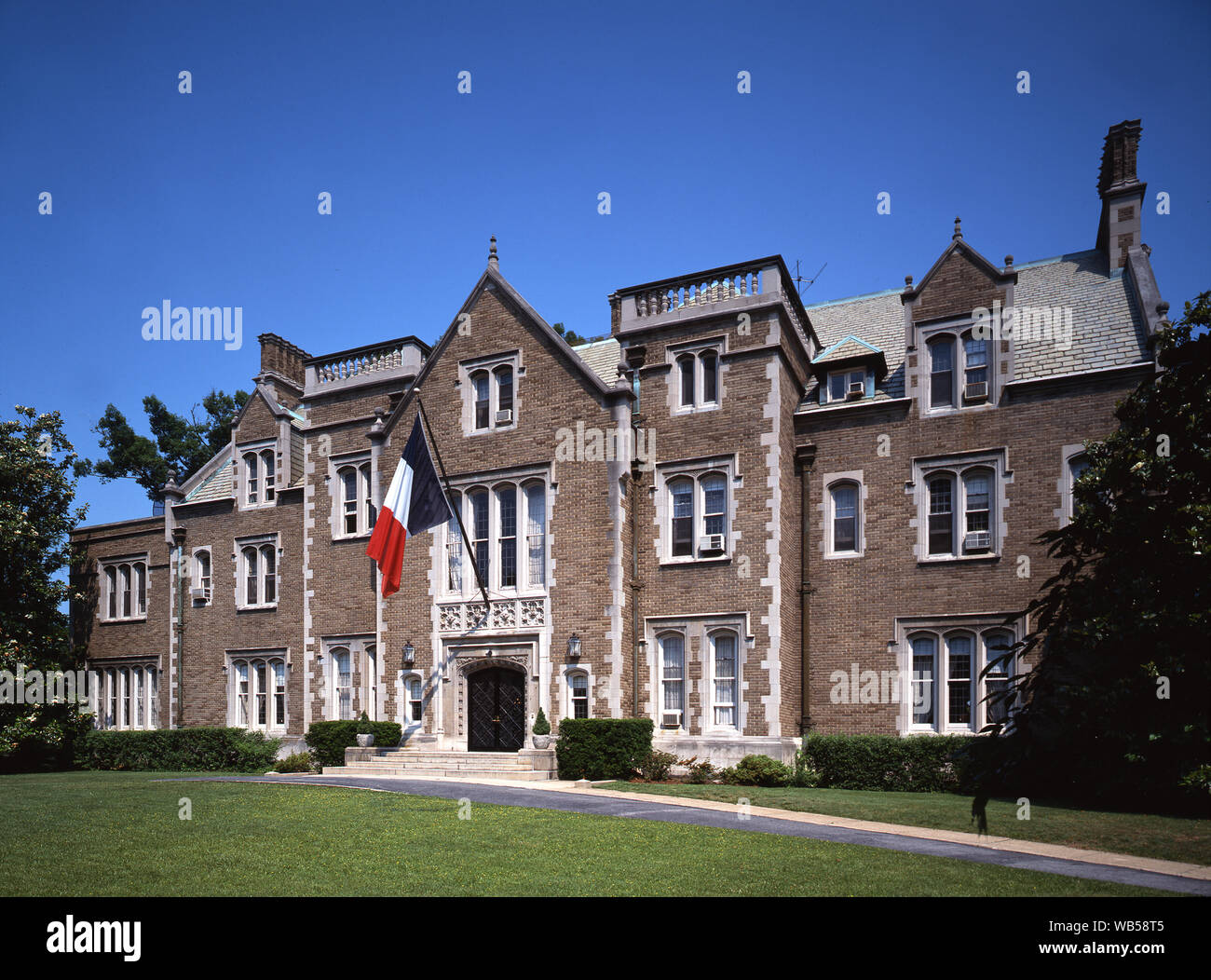 Ambassade de France, Washington, D.C. Banque D'Images