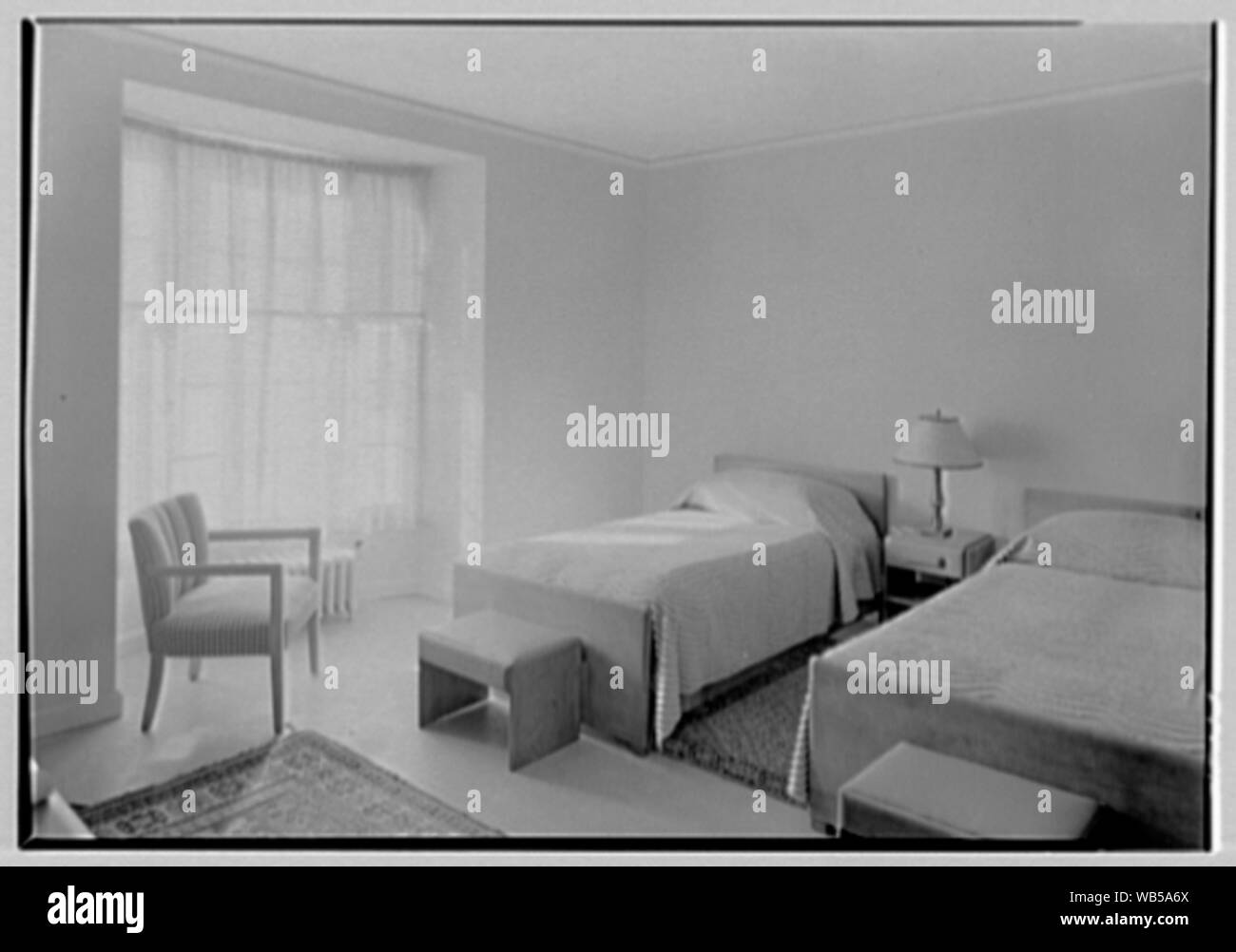 Abbaye d'Emily Hall, Mount Holyoke College, South Hadley, Massachusetts. Abstract/medium : Gottscho-Schleisner Collection Banque D'Images