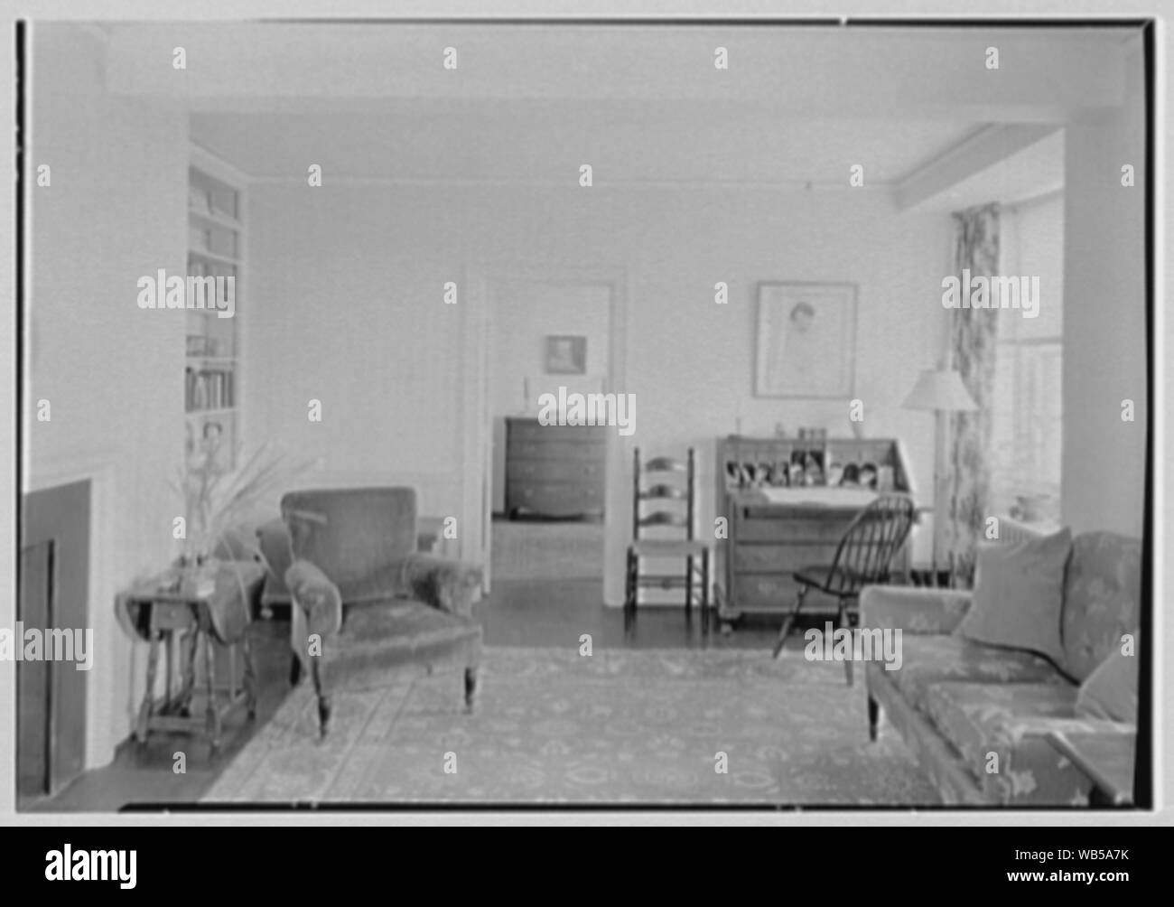 Abbaye d'Emily Hall, Mount Holyoke College, South Hadley, Massachusetts. Abstract/medium : Gottscho-Schleisner Collection Banque D'Images