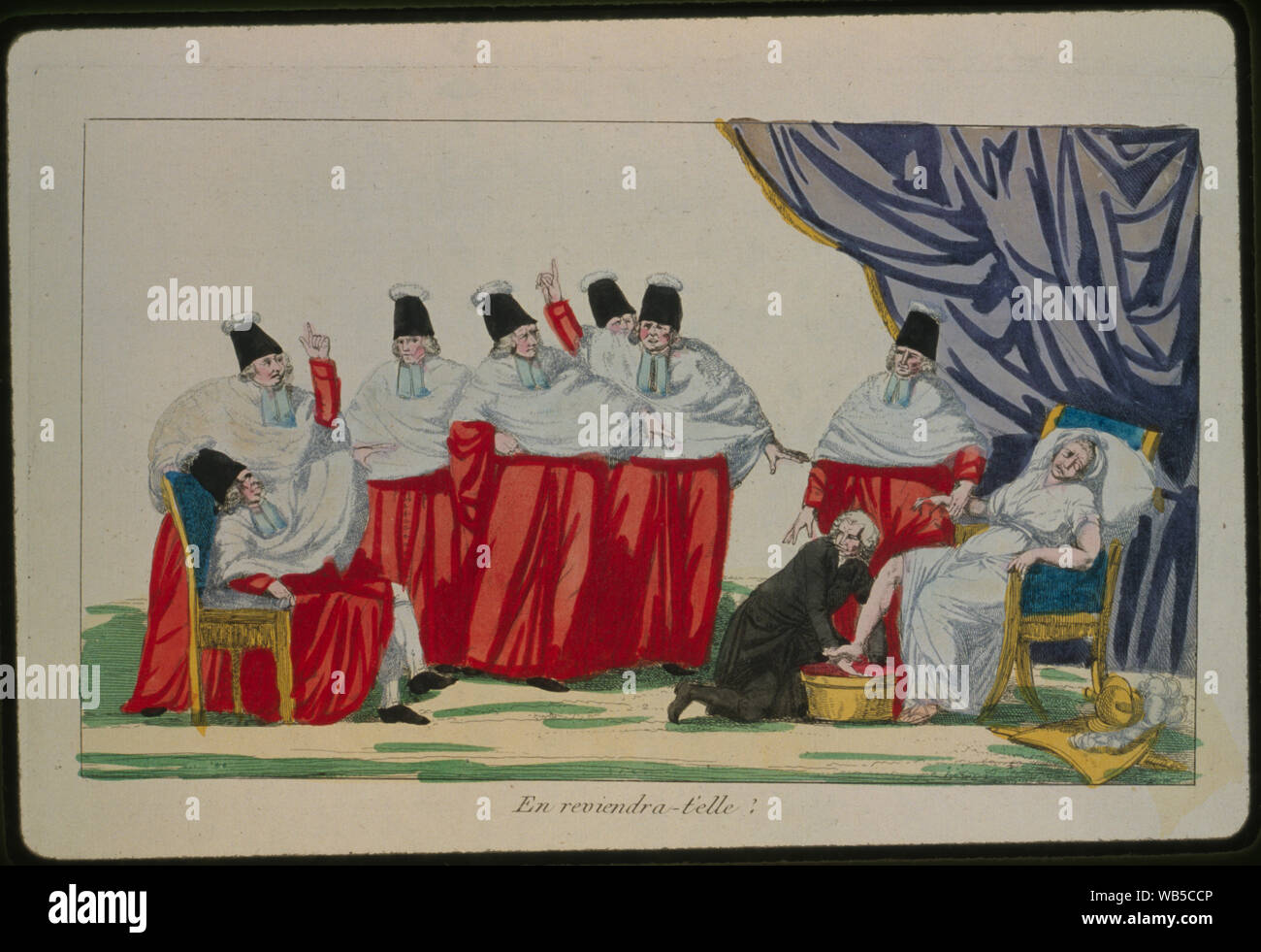 En reviendra-t'elle ? Abstract/moyenne : 1 : impression gravure sur bois sur papier gris pâle, à la main, marque de la plaque ; 21 x 31,8 cm, sur feuille 27,3 x 41,6 cm. Banque D'Images