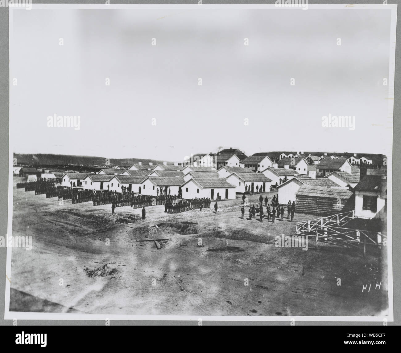Campement près de Washington, D.C. Banque D'Images