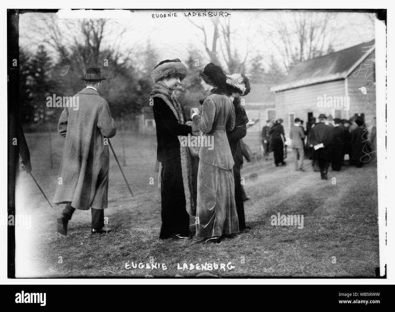 Eugénie Ladenburg Abstract/moyenne : 1 négatif : vitrage ; 5 x 7 in. ou moins. Banque D'Images