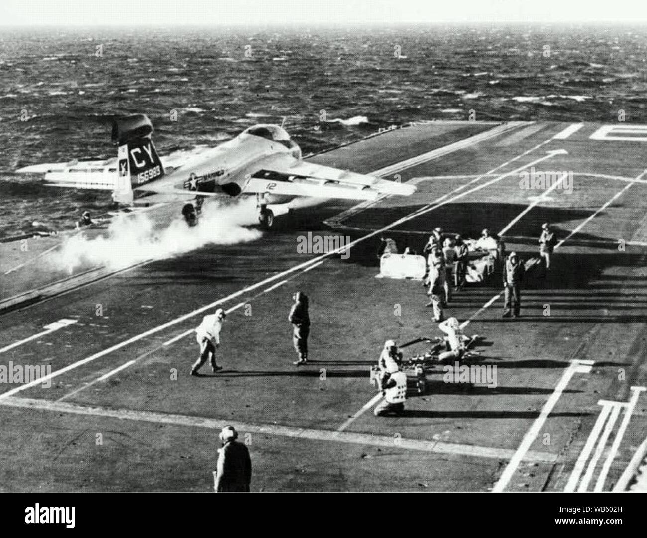 EA-6A LANCER VMAQ-2 CVT-16 NAN6-78. Banque D'Images