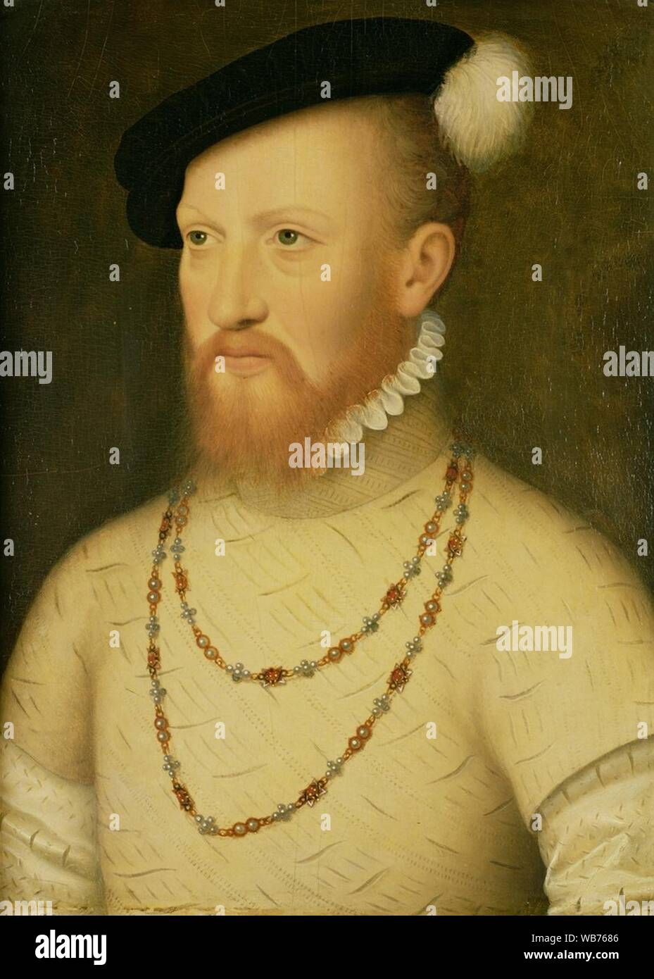Edward Seymour, duc de Somerset. Banque D'Images
