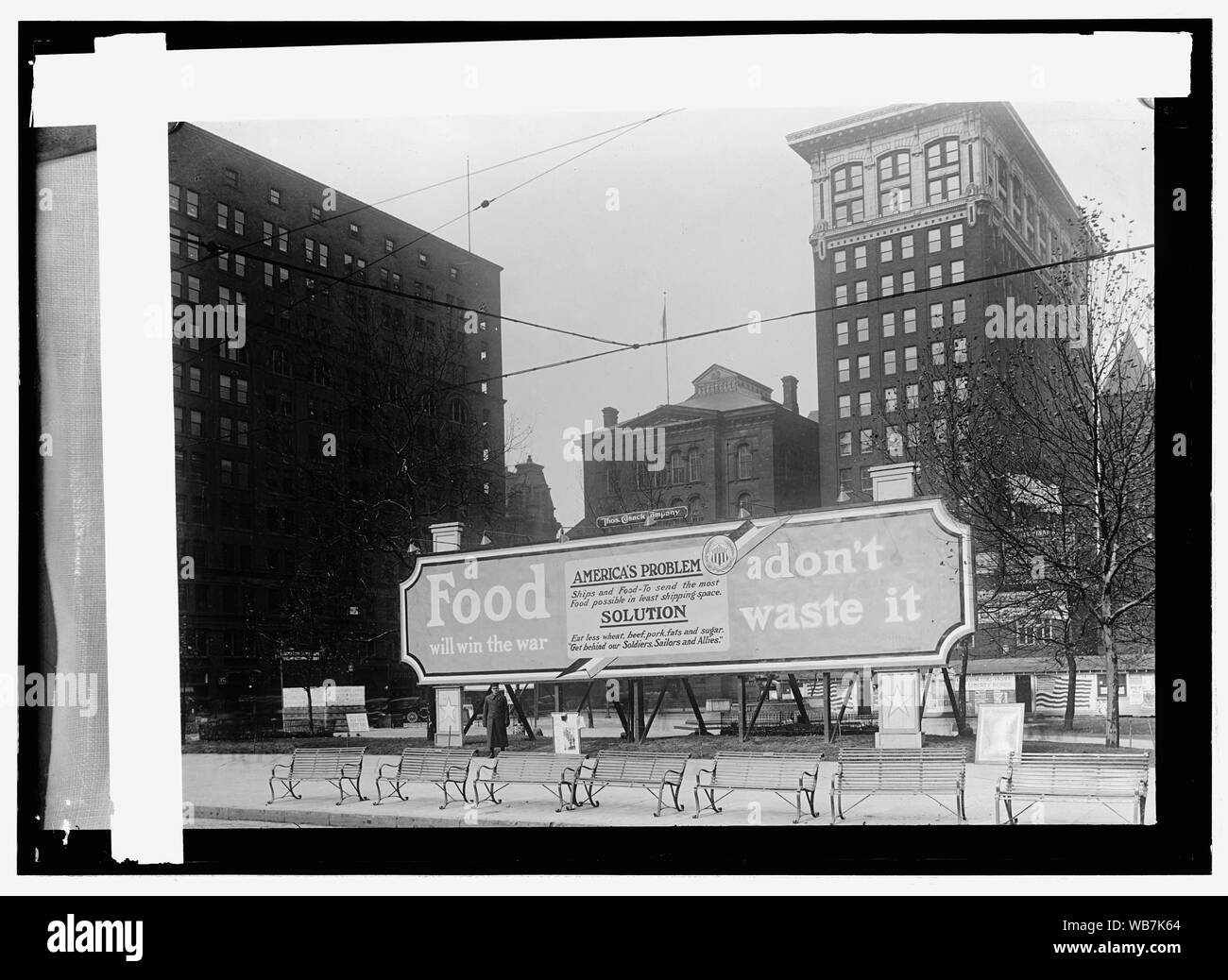 Admin., alimentaires [Cleveland, Ohio] Abstract/moyenne : 1 négatif : vitrage ; 5 x 7 in. ou moins Banque D'Images