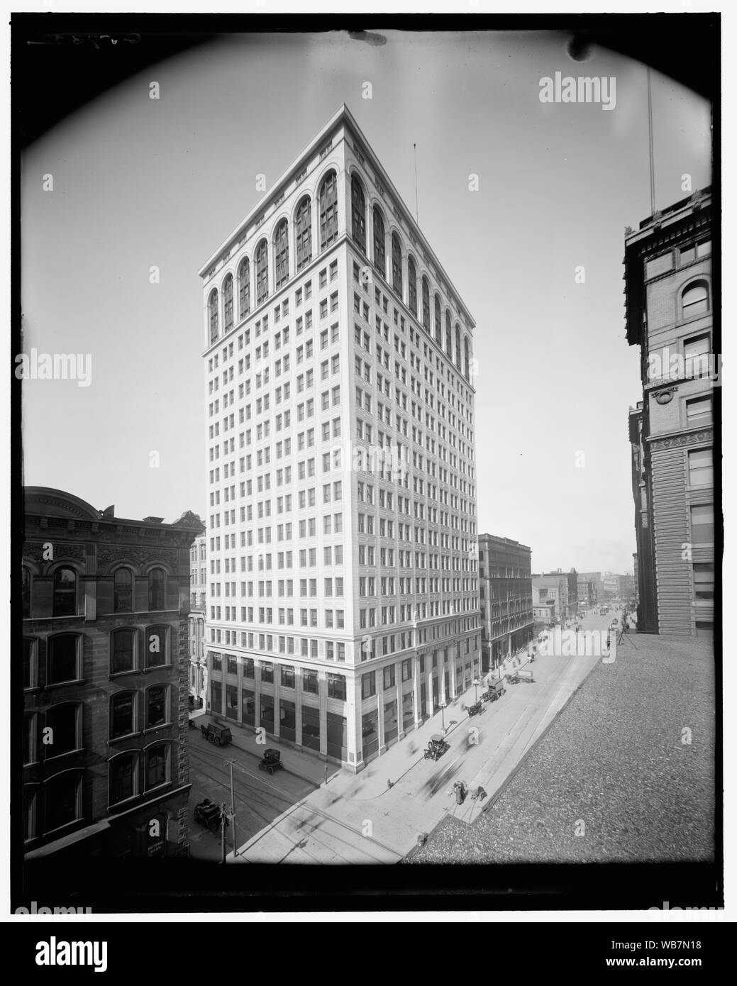 Ford Sales office (Boulevard), Detroit, Michigan Banque D'Images