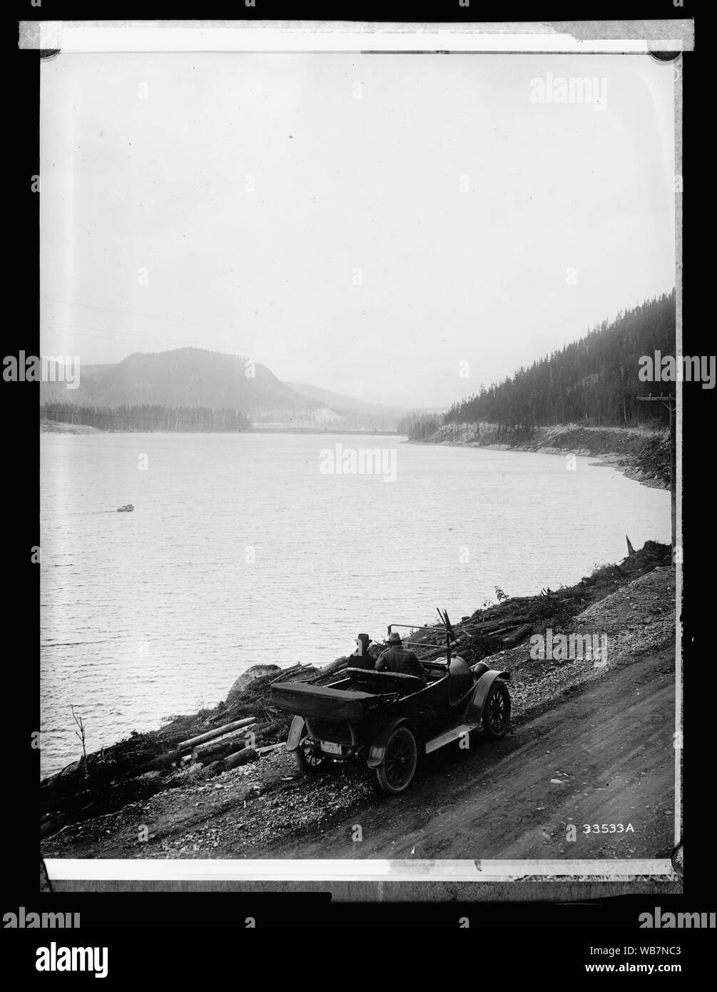 Forest Service : résumé de routes/moyenne : 1 négatif : vitrage ; 8 x 6 in. Banque D'Images