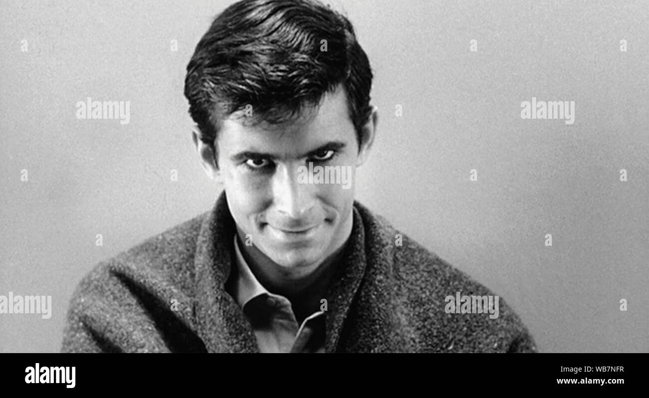 PSYCHO 1960 Paramount Pictures film avec Anthony Perkins Banque D'Images