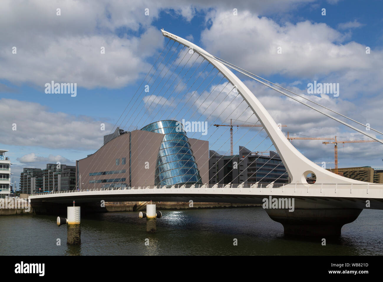 Samuel Beckett Bridge, Dublin, Irlande Banque D'Images