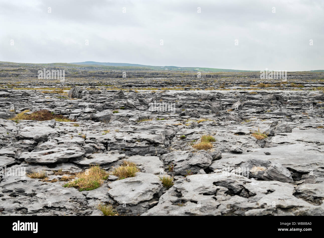Le Burren Lapiez, Co Clare, Ireland Banque D'Images