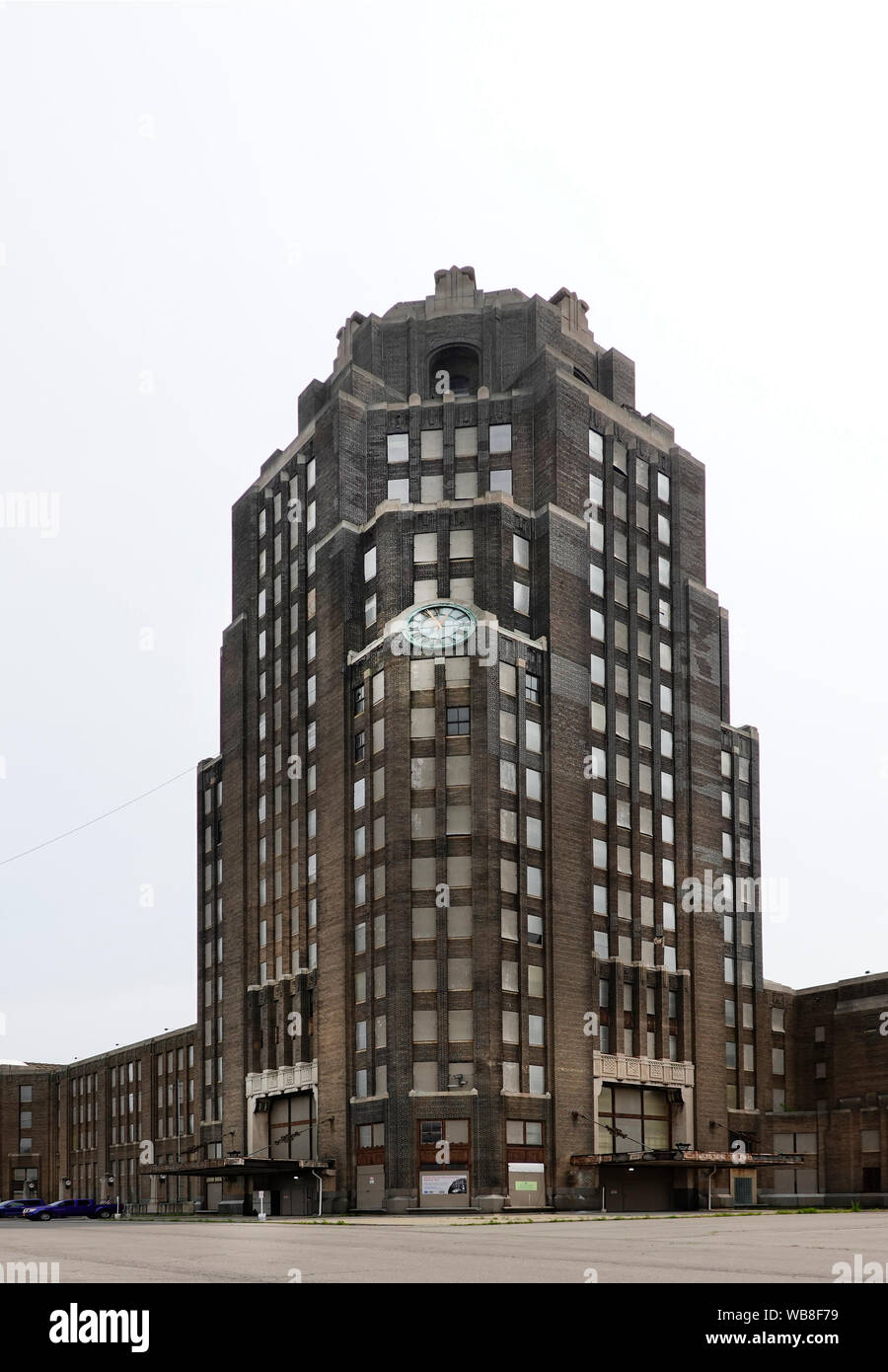 Gare centrale de Buffalo à NY Banque D'Images