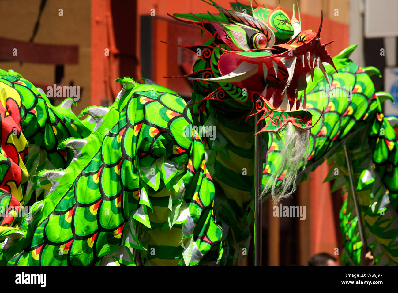 Melbourne, Victoria, Australie - Février 10, 2019 : nouvel an chinois, grand carnaval à China town Banque D'Images