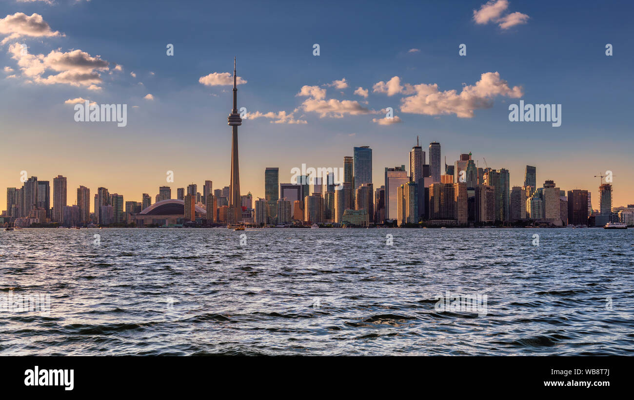 Toronto City skyline Banque D'Images