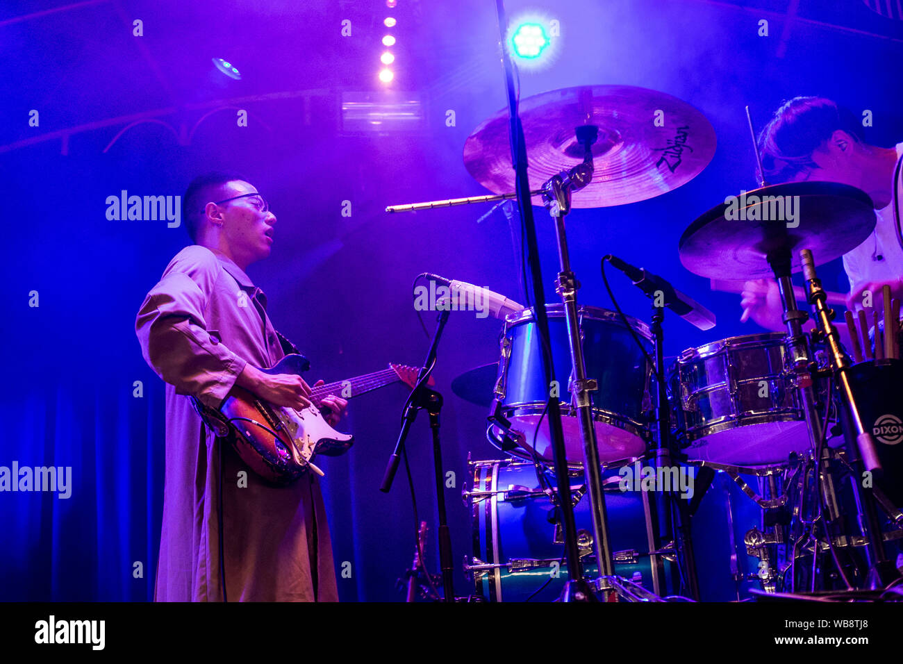 Biddinghuizen, Pays-Bas 16 août 2019 Hyukoh effectue live au festival Lowlands 2019 © Roberto Finizio/ Alamy Banque D'Images