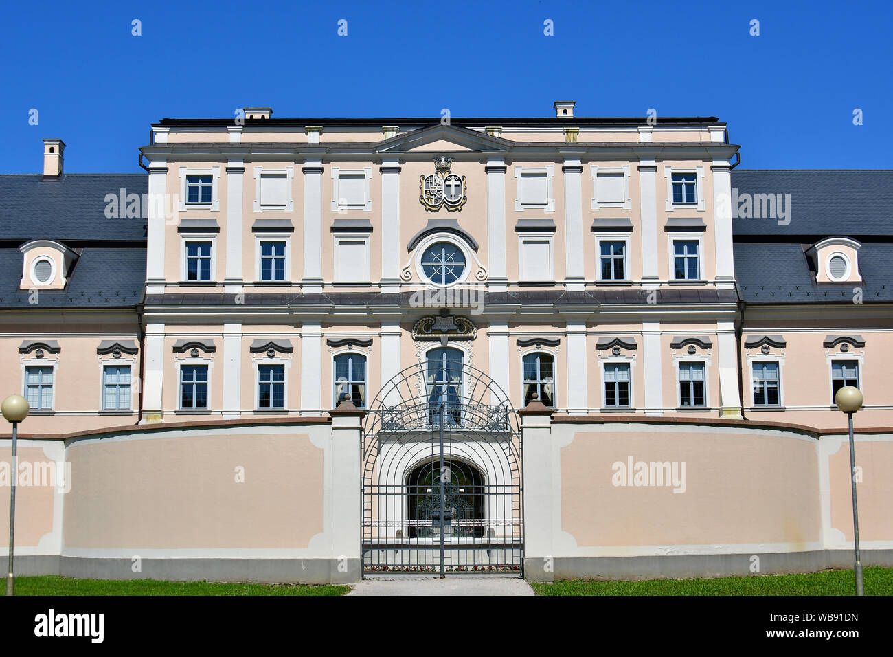 L'Huillier-Coburg Palace, L'Huillier-COBURG-kastély, Edelény, Hongrie, Magyarország Banque D'Images