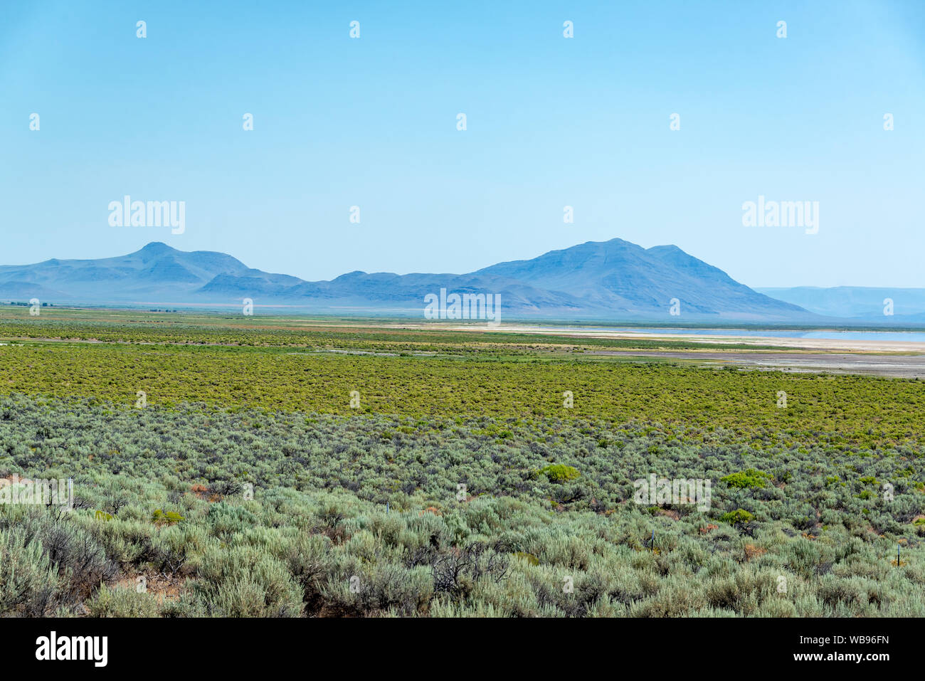 Magnifique paysage de l'Alvord Desert dans le sud-est de l'Oregon Banque D'Images