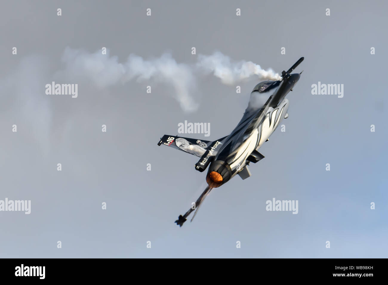 F-16 Fighting Falcon Jet Aircraft Banque D'Images