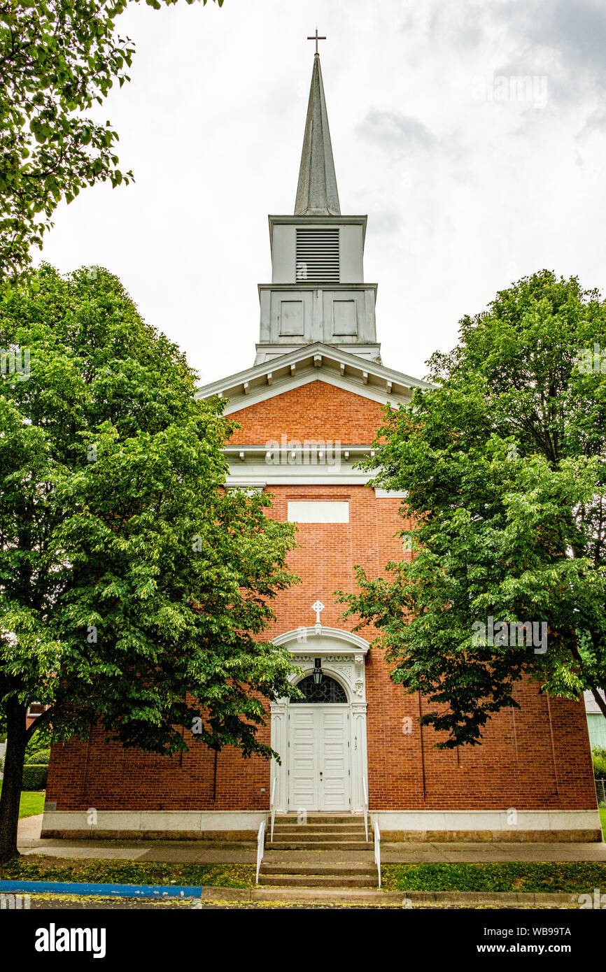 Saint John's United Church of Christ, 417 Market Street, New York, Mifflinburg Banque D'Images