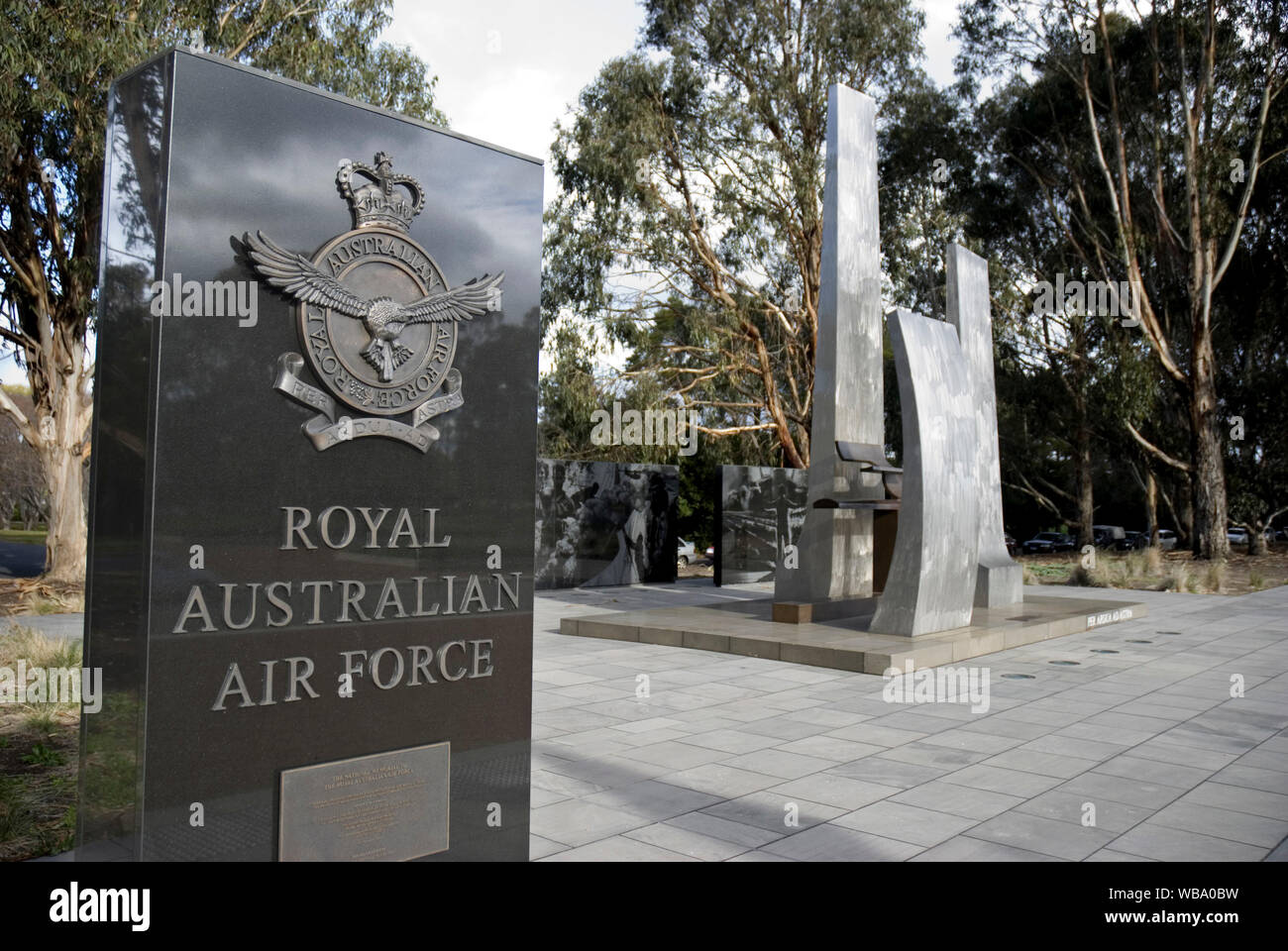 Austraian Air Force Memorial, Anzac Parade, Canberra, Territoire de la capitale australienne, Australie Banque D'Images