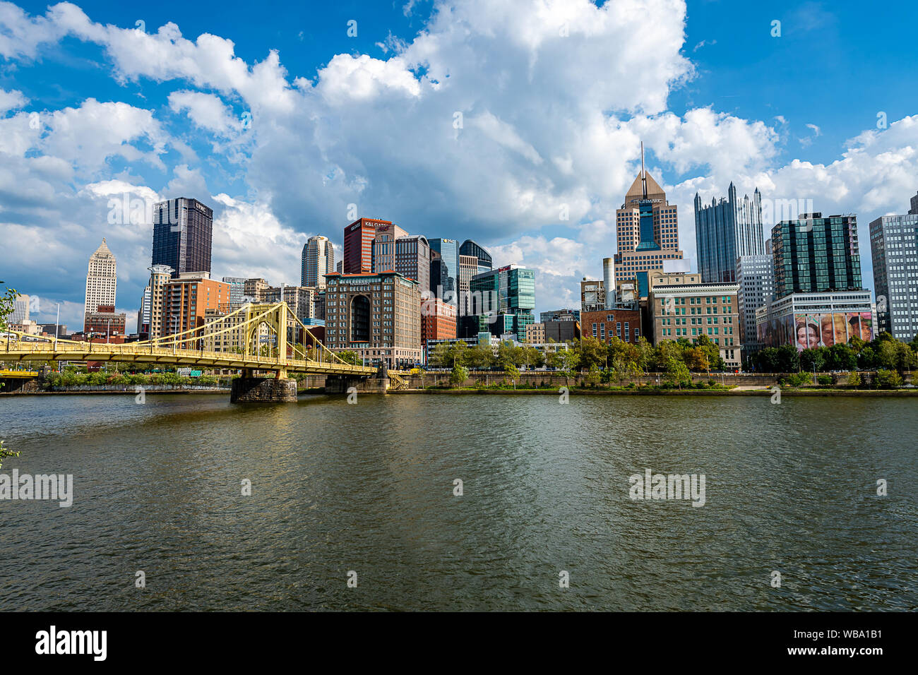 Vues à partir de la PNC Park Banque D'Images