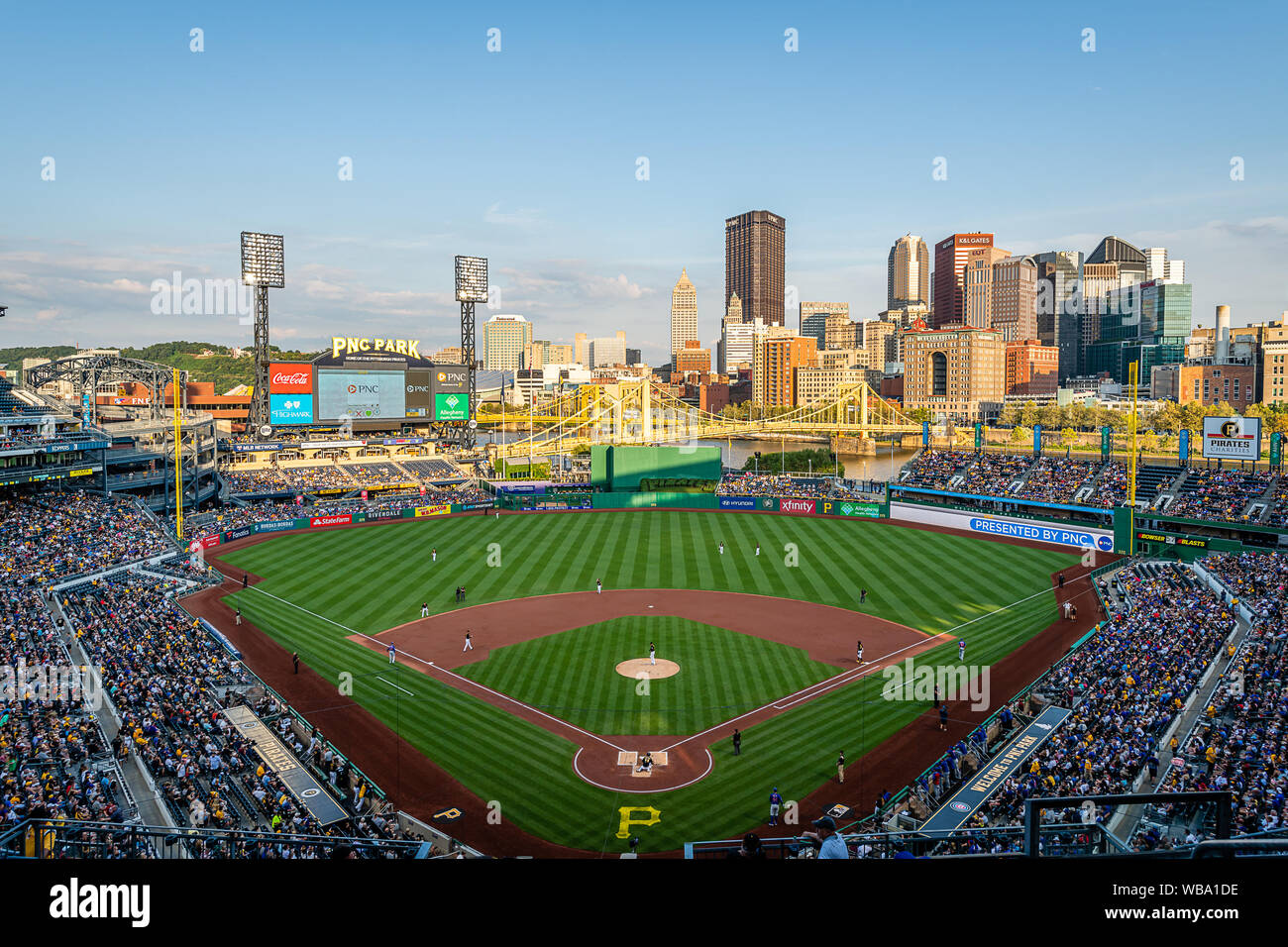 Vues à partir de la PNC Park Banque D'Images