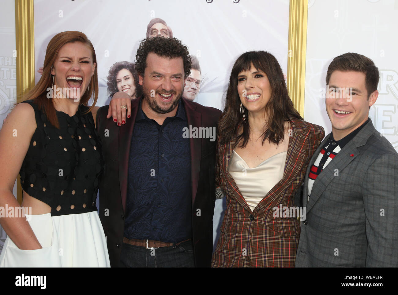 Los Angeles Première de nouvelles séries HBO 'Les Justes' avec des pierres précieuses : Cassidy Freeman, Danny McBride, Edi Patterson, Adam DeVine Où : Hollywood, California, United States Quand : 25 juillet 2019 : Crédit FayesVision/WENN.com Banque D'Images