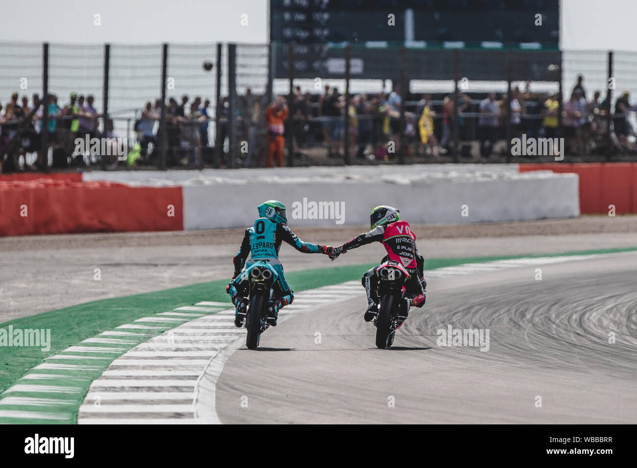 Silverstone MotoGP 2019 Banque D'Images