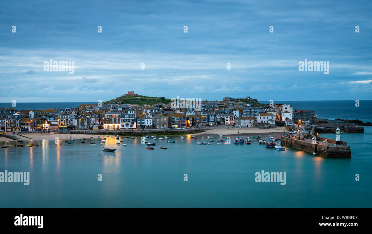 St Ives harbour Banque D'Images
