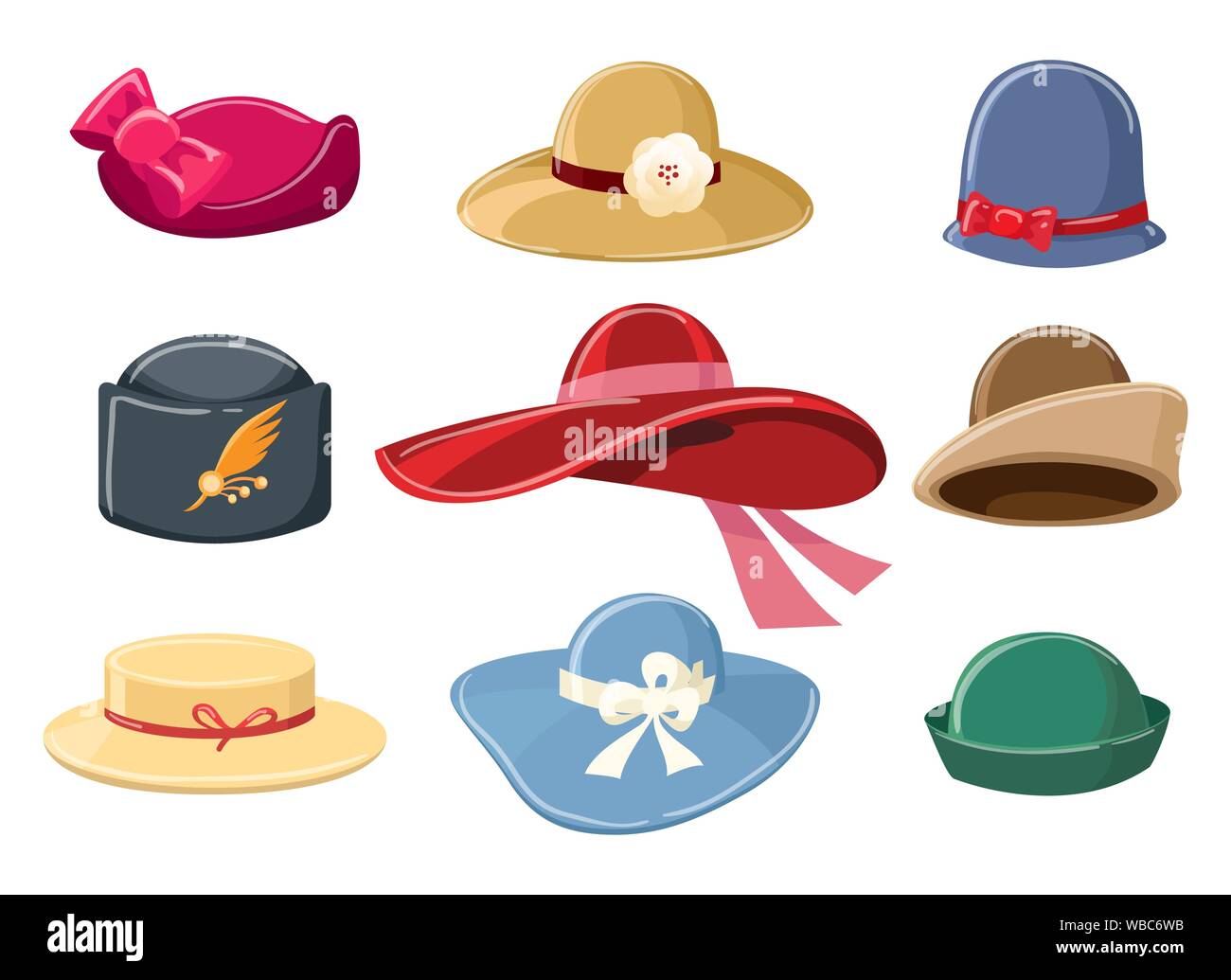 Chapeaux de dessin animé Banque de photographies et d'images à haute  résolution - Alamy