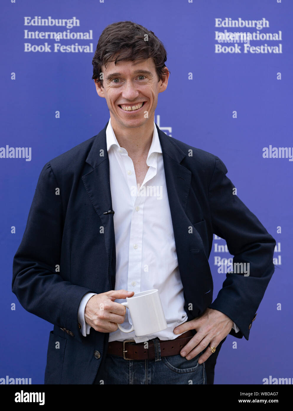 Edinburgh, Ecosse, Royaume-Uni. 26 août 2019. Rory Stewart le député conservateur au festival. Iain Masterton/Alamy Live News. Banque D'Images