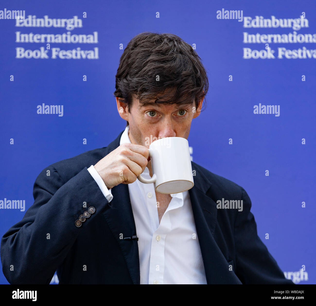 Edinburgh, Ecosse, Royaume-Uni. 26 août 2019. Rory Stewart le député conservateur au festival. Iain Masterton/Alamy Live News. Banque D'Images