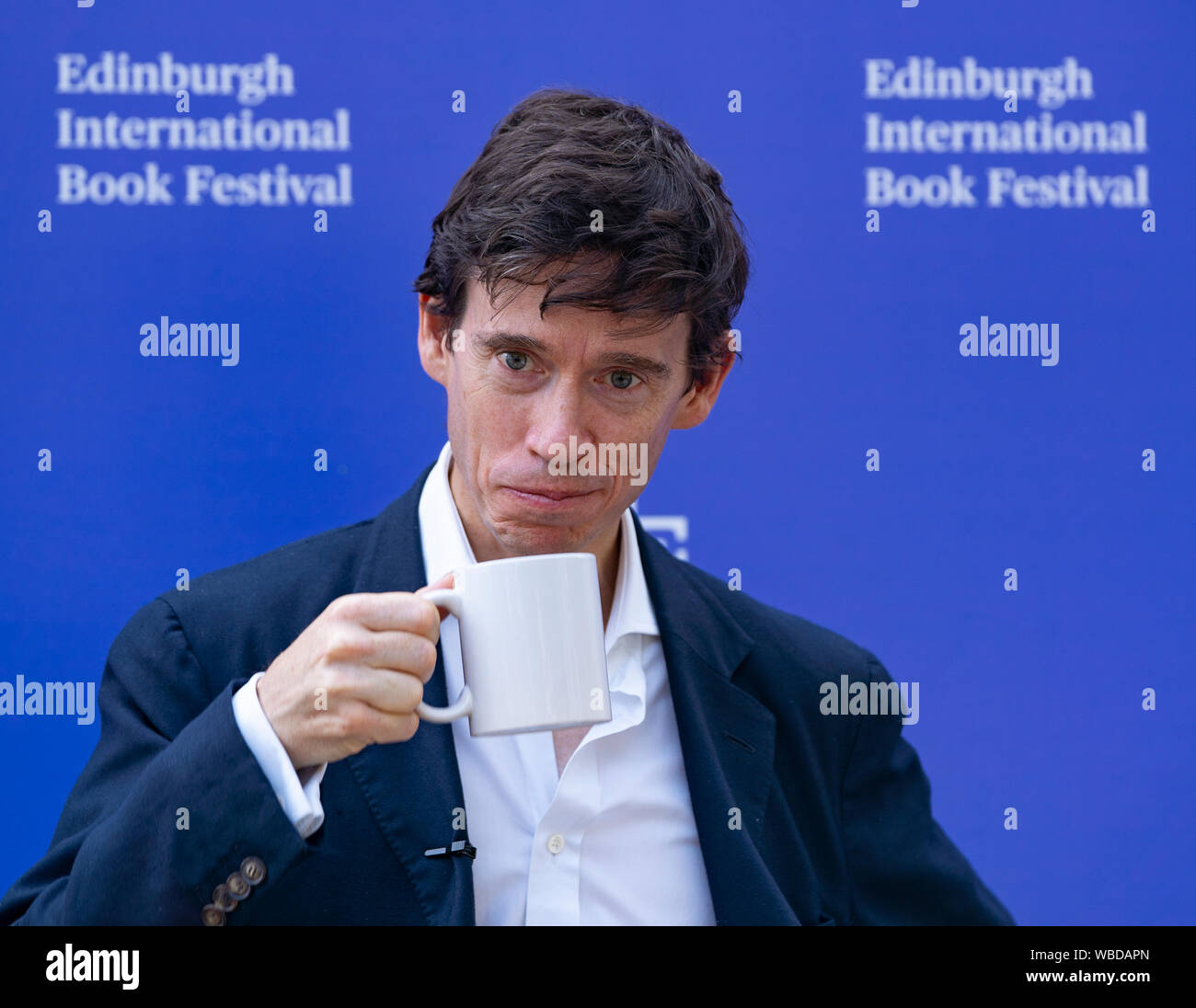 Edinburgh, Ecosse, Royaume-Uni. 26 août 2019. Rory Stewart le député conservateur au festival. Iain Masterton/Alamy Live News. Banque D'Images