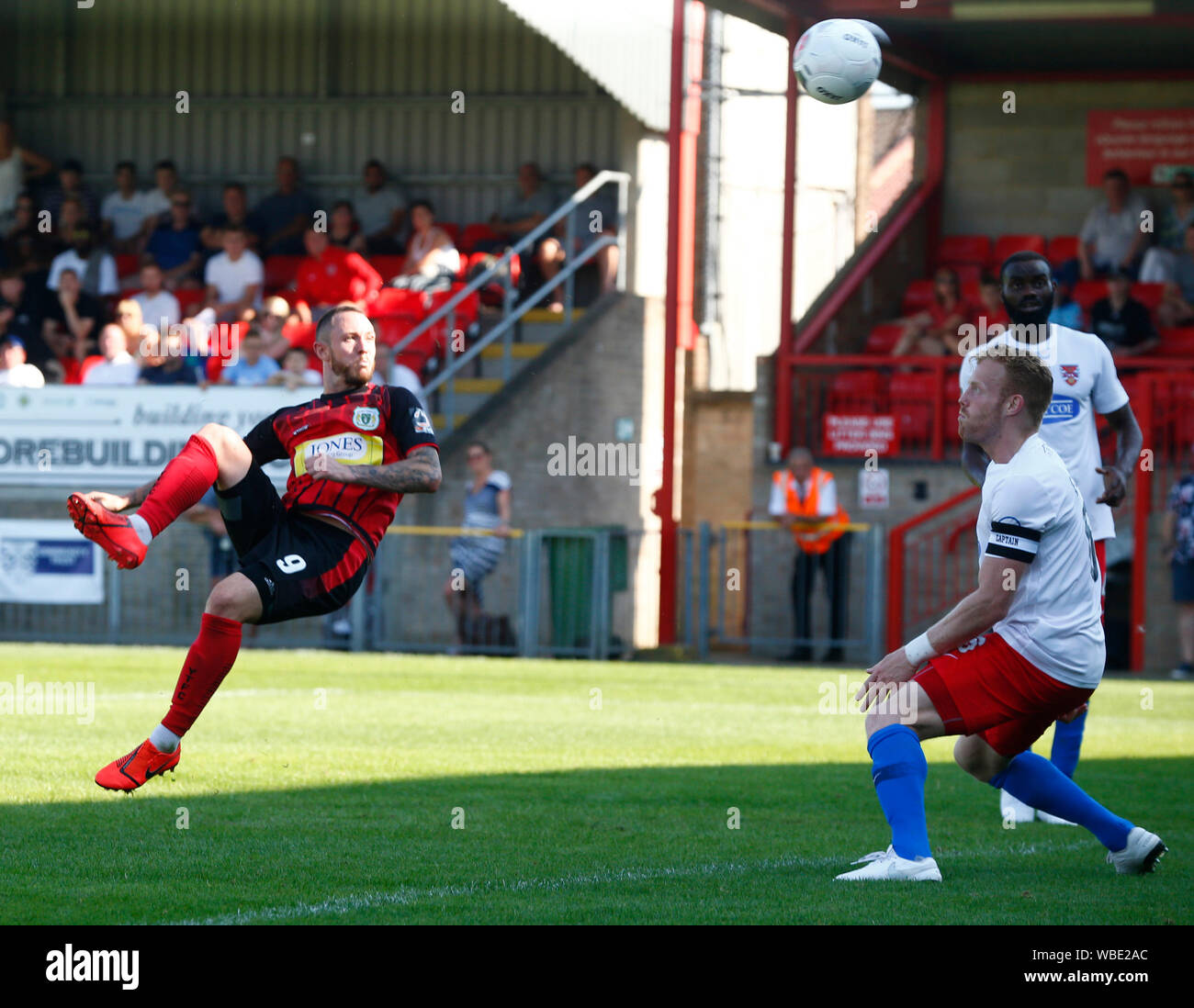 Londres, Royaume-Uni. Août 26, 2019. Londres, Angleterre. 26 AOÛT : Rhys Murphy de Yeovil Town fait ses débuts à l'occasion de match de championnat entre Dagenham et Redbridge FC et Yeovil Town à l'Chigwell Construction Stadium à Londres, Angleterre le 26 août 2019 : Crédit photo Action Sport/Alamy Live News Banque D'Images