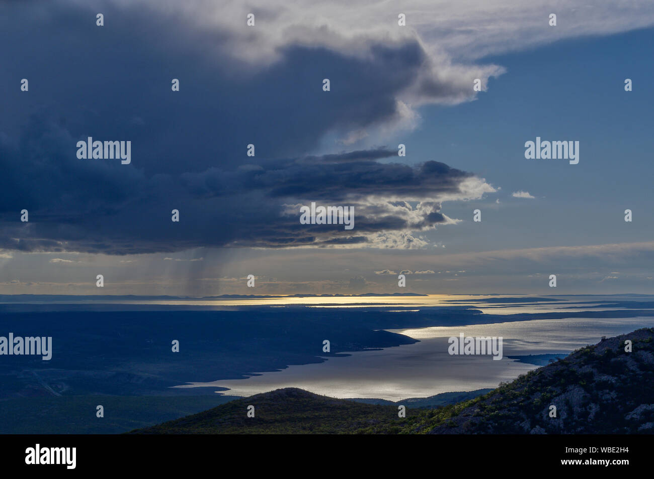 L'Europe, l'Europe de l'Est européen ; ;;L'Europe du sud-est des Balkans, la Dalmatie, Croatie, Îles au large de la mer Adriatique Banque D'Images