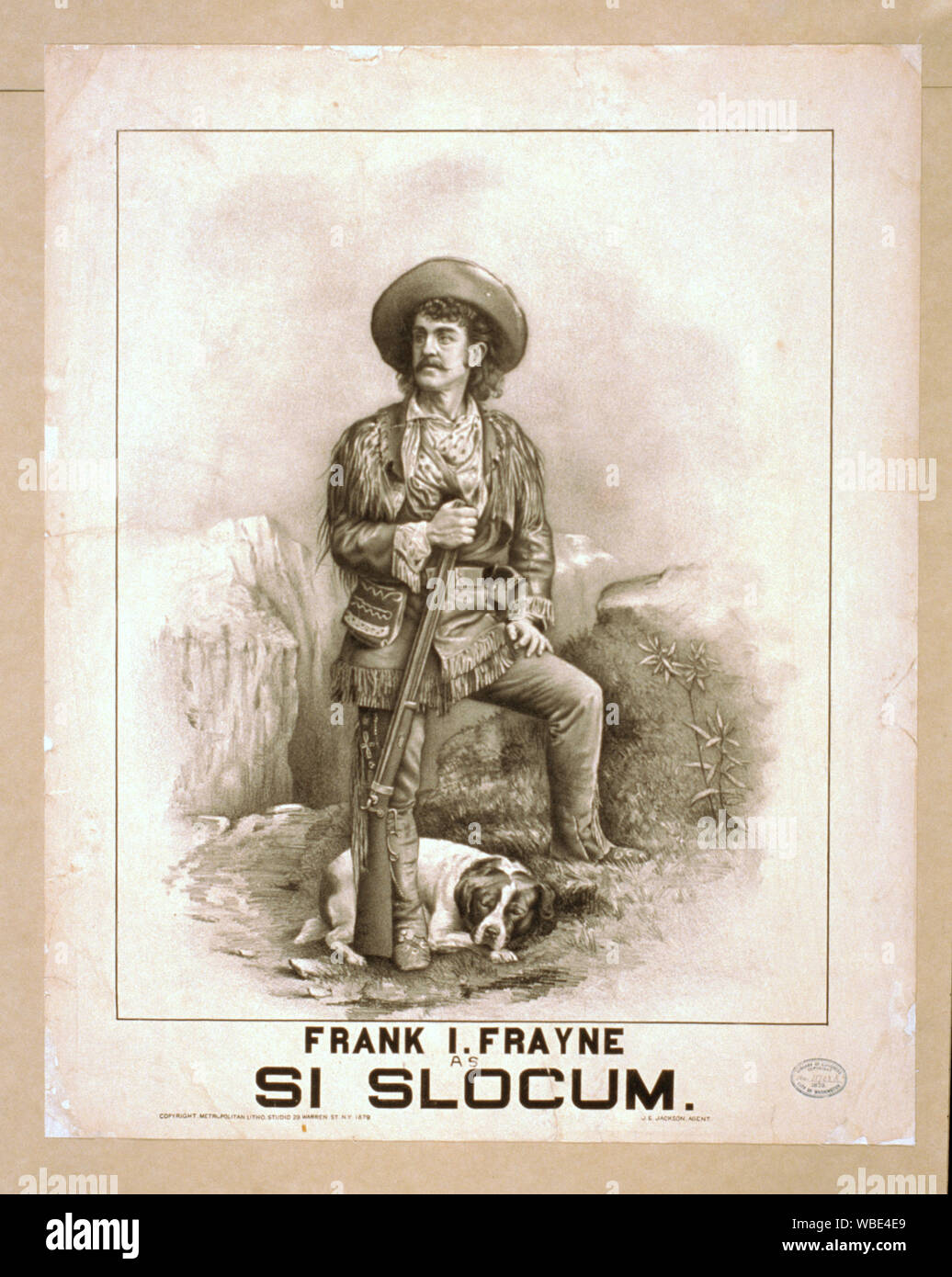 Frank I. Frayne comme si Slocum Abstract/moyenne : 1 : Impression noir et blanc lithographie ; feuilles 61 x 49 cm. (Format affiche) Banque D'Images